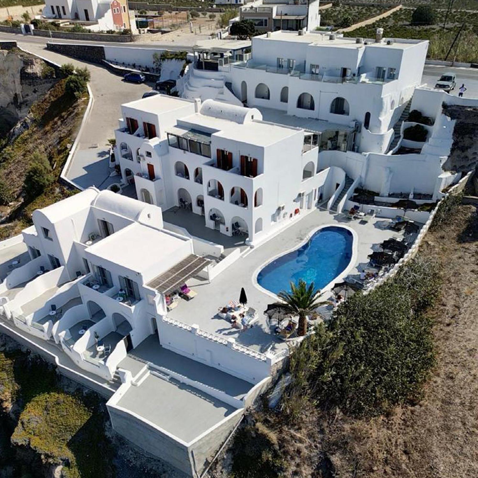 Santorini View Hotell Akrotírion Eksteriør bilde